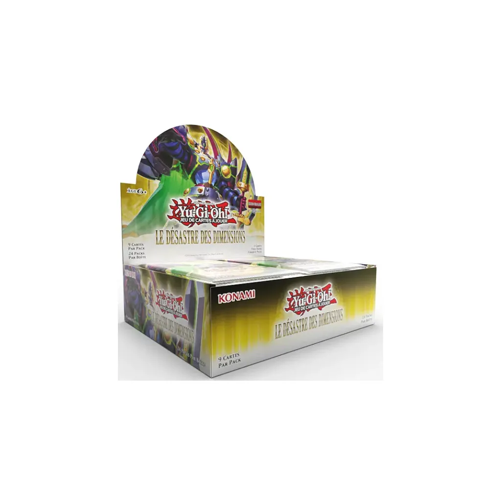 Yu-Gi-Oh! JCC - Le Désastre des Dimensions - Boite de 24 Boosters