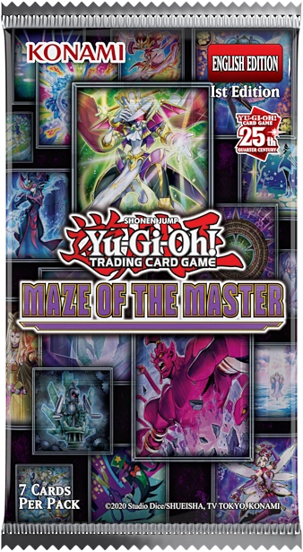Yu-gi-oh! jcc - pack de booster maze of the master (blister cartonné)