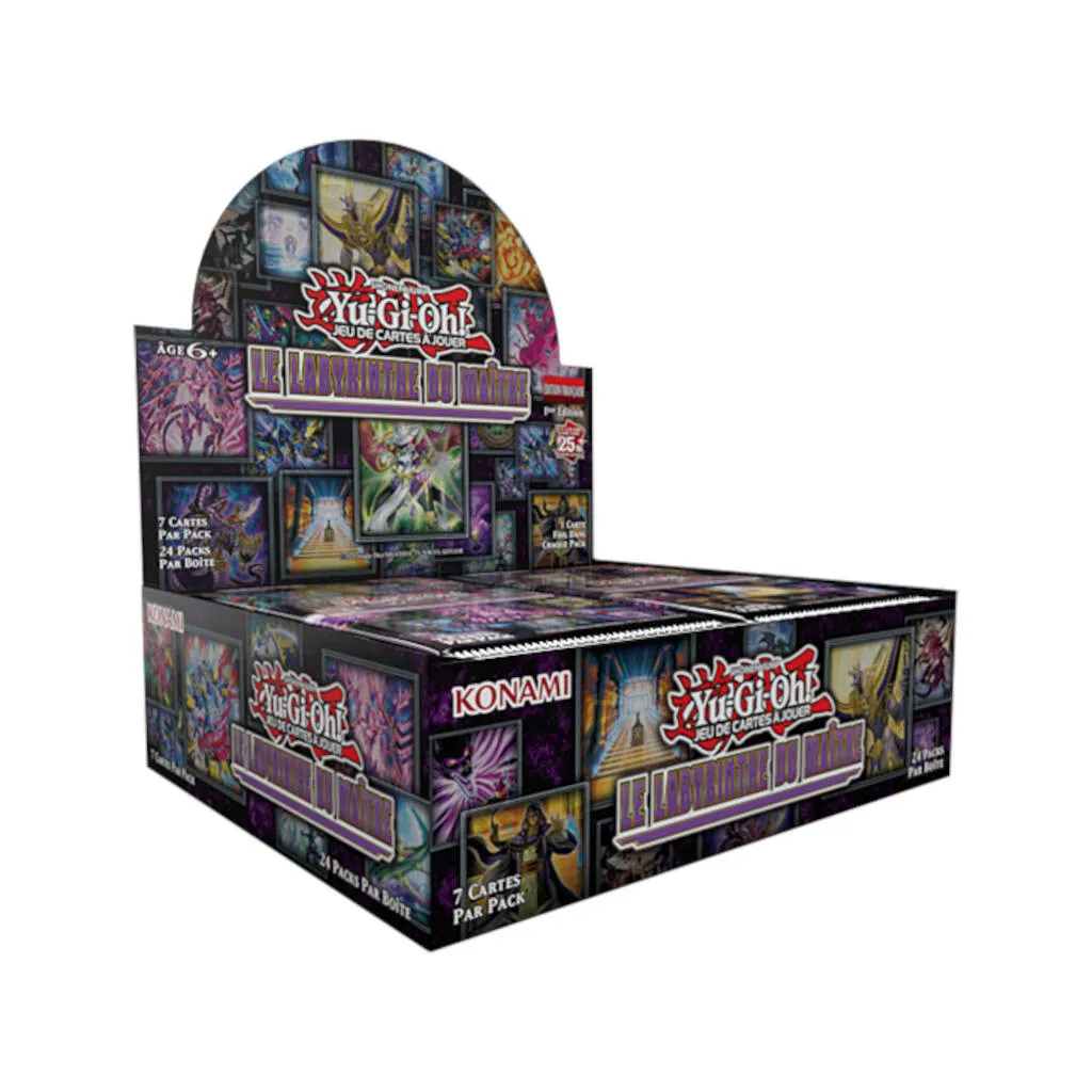 Yu-Gi-Oh! - Le Labyrinthe du Maître - 24 Boosters