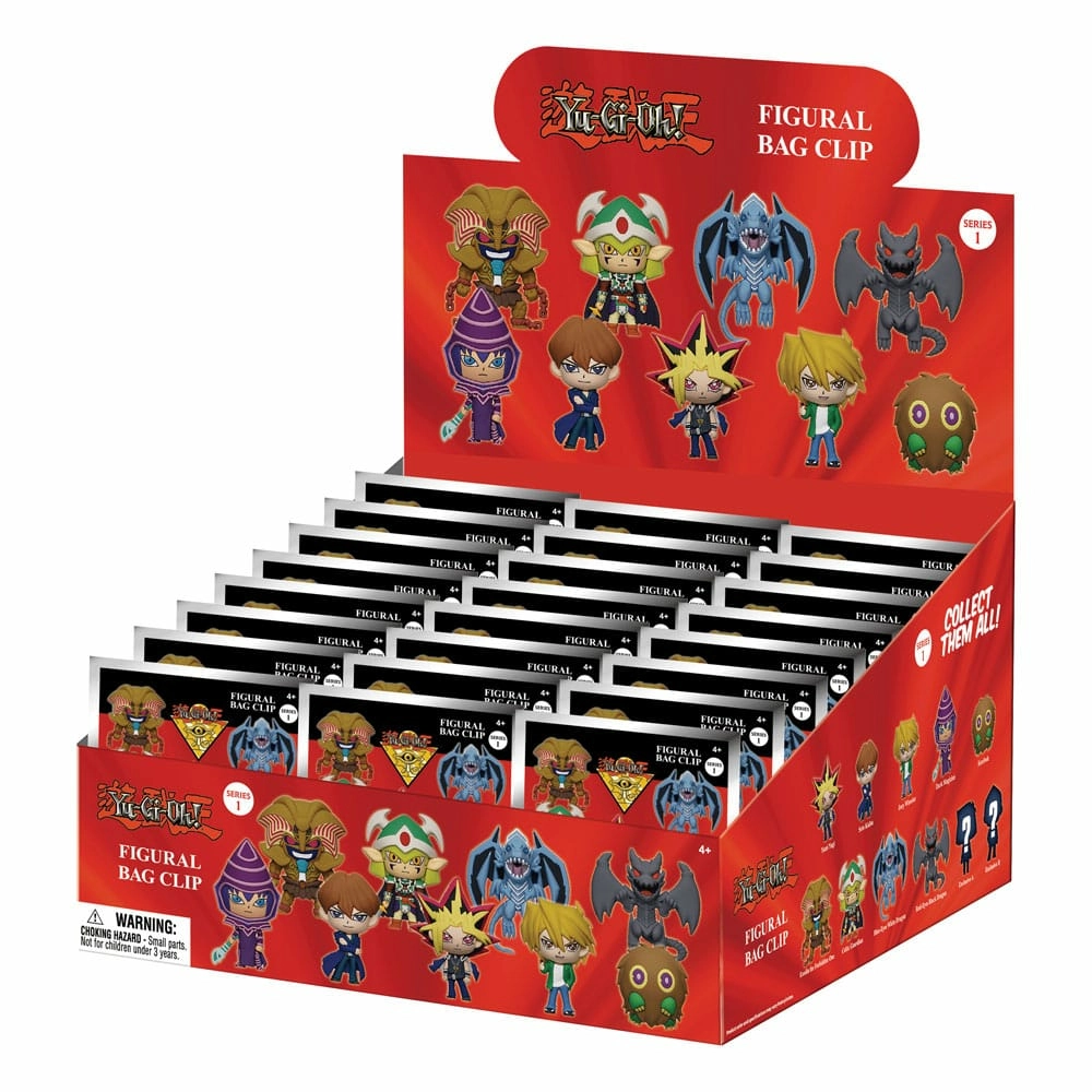Yu-gi-oh présentoir porte-clés sac à dos 3d series 1 (24)