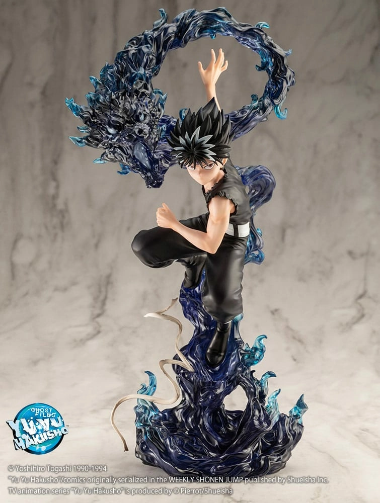 Yu yu hakusho statuette pvc artfx j 1/8 hiei ver. 2 25 cm