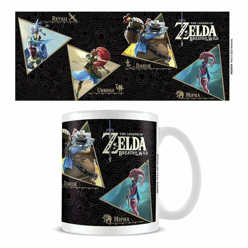 Zelda- mug 315ml breath of the wild - champions