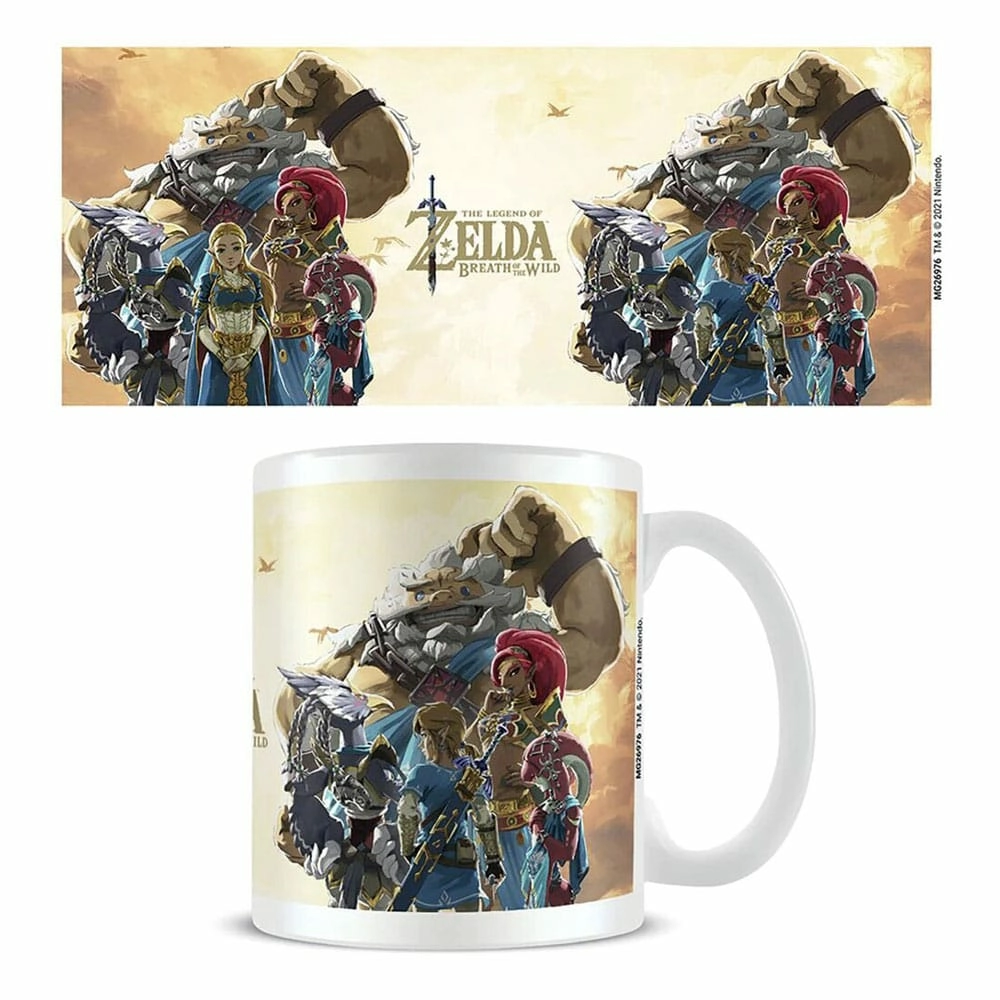 Zelda- mug 315ml - breath of the wild (champions sunset)