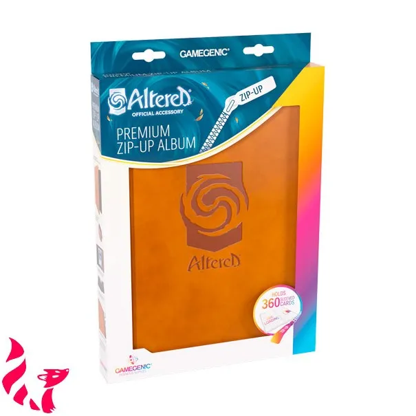 Zip-Up Album Altered Gamegenic