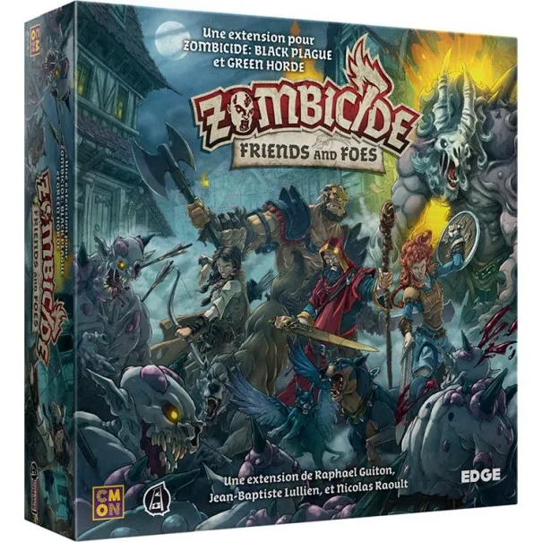 Zombicide black plague : Friends and foes