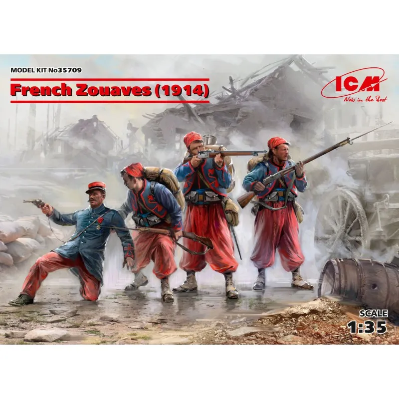 Zouaves français. ICM 35709